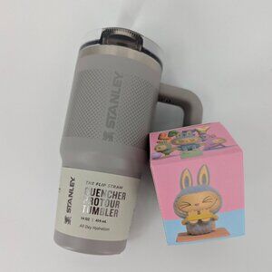 NEW STANLEY cup The Quencher H2.O FlowState Tumbler 14oz GRAY FREE MYSTERY